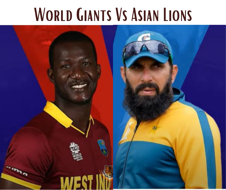 LEGENDS LEAGUE CRICKET 2022 Asian Lions wins by 6 wickets against