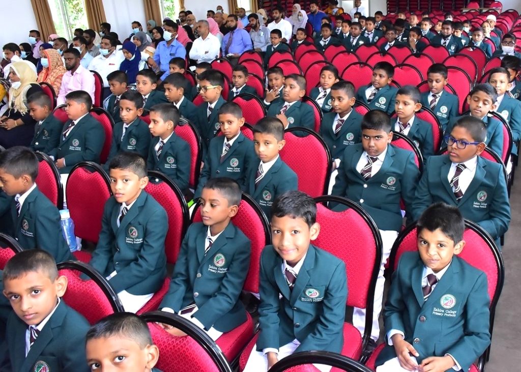 New prefects inducted at Zahira College,Colombo - Colombo Times