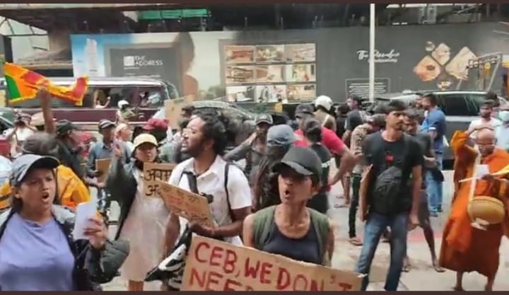 ‘STOP ADANI’: Massive Protest Staged Near Majestic City - Colombo Times