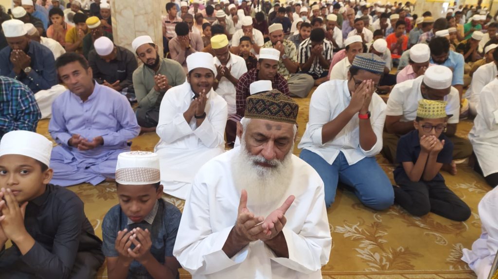 Muslims in Sri Lanka celebrate Hajj Festival, Sunday July 10 Colombo