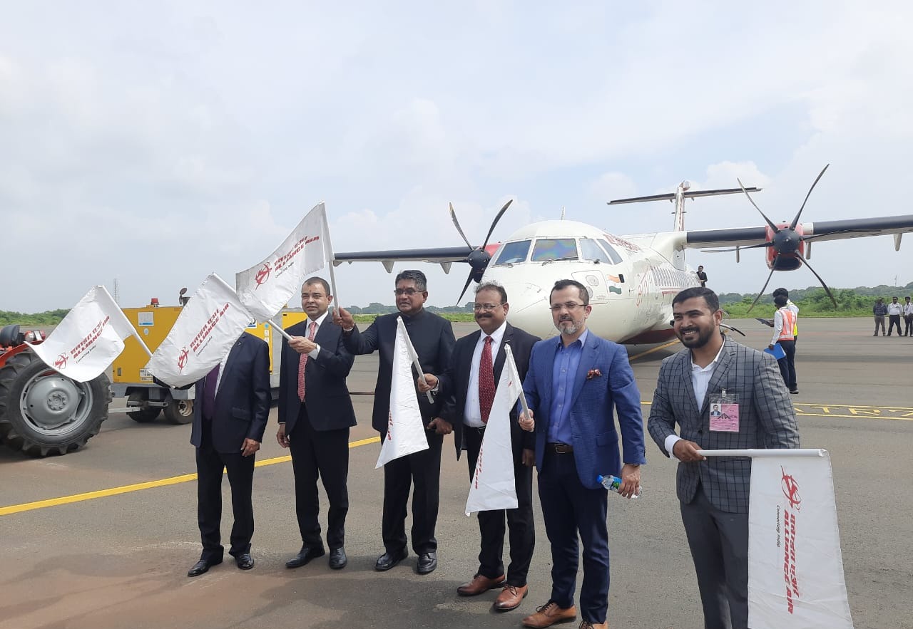 Chennai-Jaffna flight lands at Palaly airport after three years ...