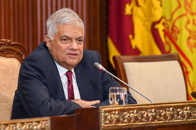 President Ranil Wickremesinghe highlights Sri Lanka’s firm stand ...