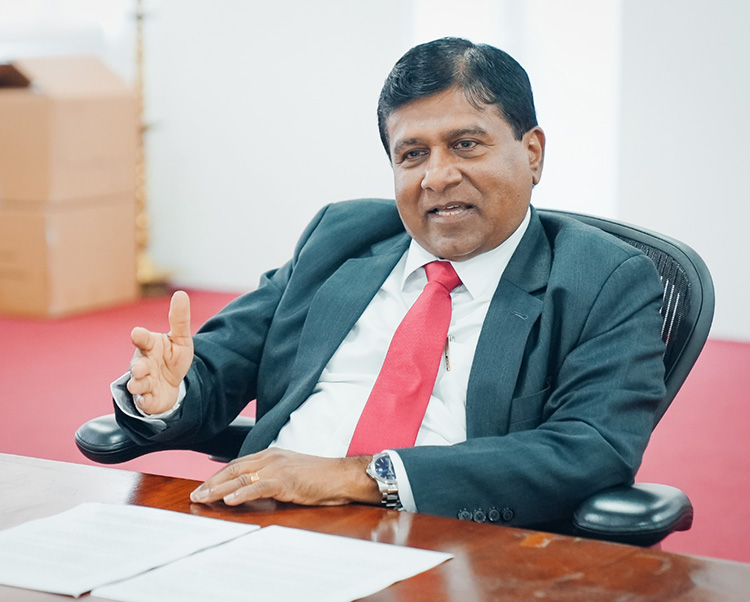 Minister Wijedasa Rajapaksa named SLFP Presidential candidate for the ...